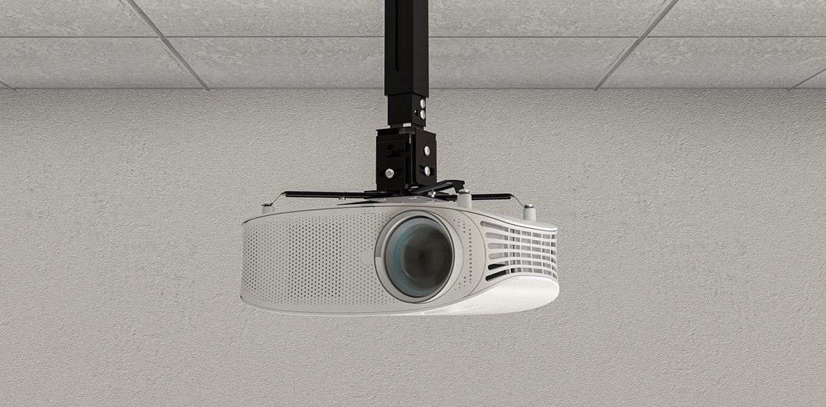 How to Fix Blurry Display of a Projector on the Ceiling?