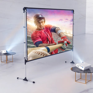 VANKYO 100" Projector Screen with Stand