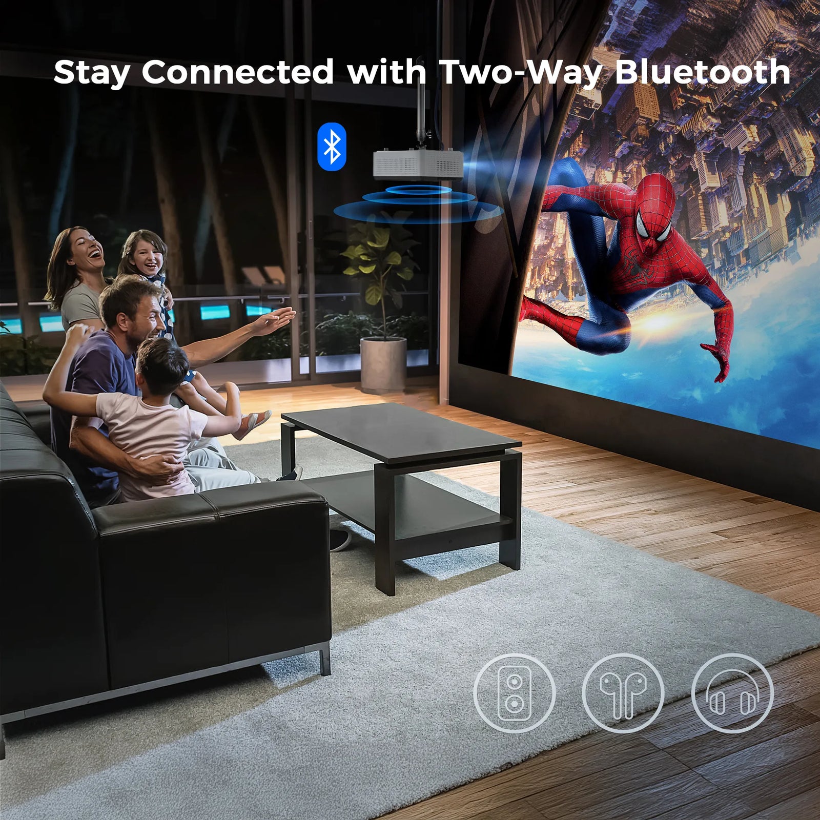 Vankyo 2024 Bluetooth Projector