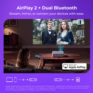 VANKYO Leisure L570S Roku TV Smart Projector