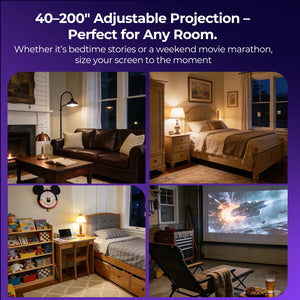 VANKYO Leisure L570S Roku TV Smart Projector