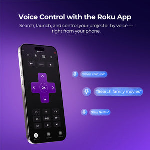 VANKYO Leisure L570S Roku TV Smart Projector