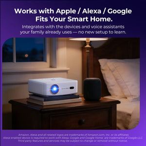 VANKYO Leisure L570S Roku TV Smart Projector