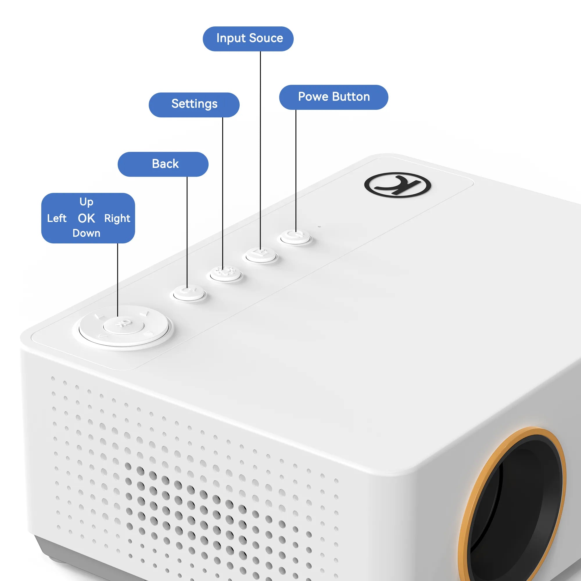 Vankyo Leisure 470 Neo Native 720P Portable movie Projector with Vankyo Leisure 470 Neo Native 720P Portable movie Projector with