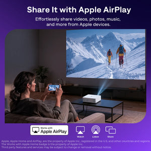 VANKYO Leisure L570S Roku TV Smart Projector