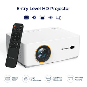 Compact Vankyo Leisure 470W Projector with Wireless Streaming