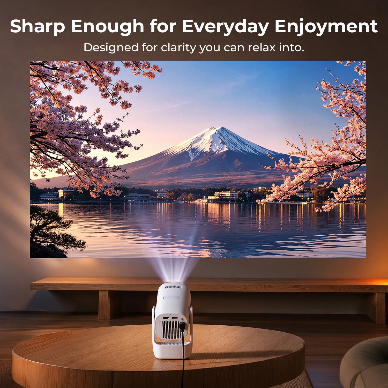 vankyo プロジェクター Vankyo Leisure 3W Flip Projector | Compact 720P Wi-Fi Projector