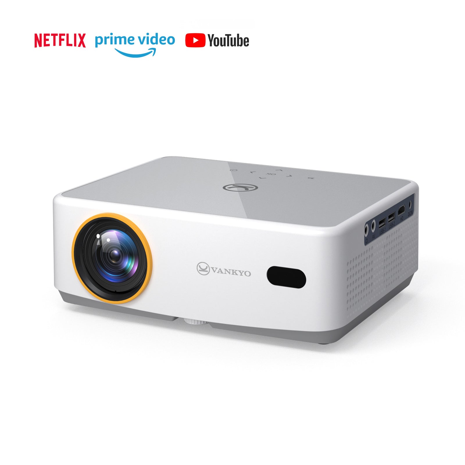 VANKYO Leisure 570D 1080P Projector with Built-In Streaming Content Full HD