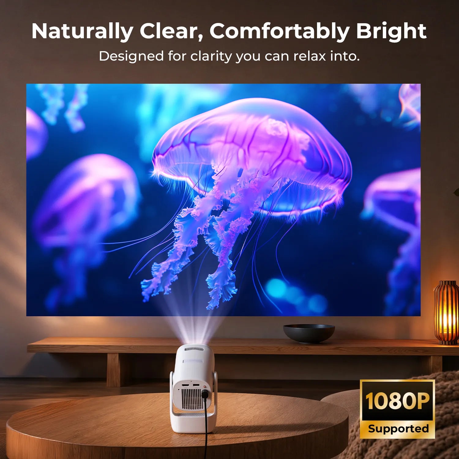 VANKYO プロジェクター Vankyo Leisure 3W Flip Projector | Compact 720P Wi-Fi Projector