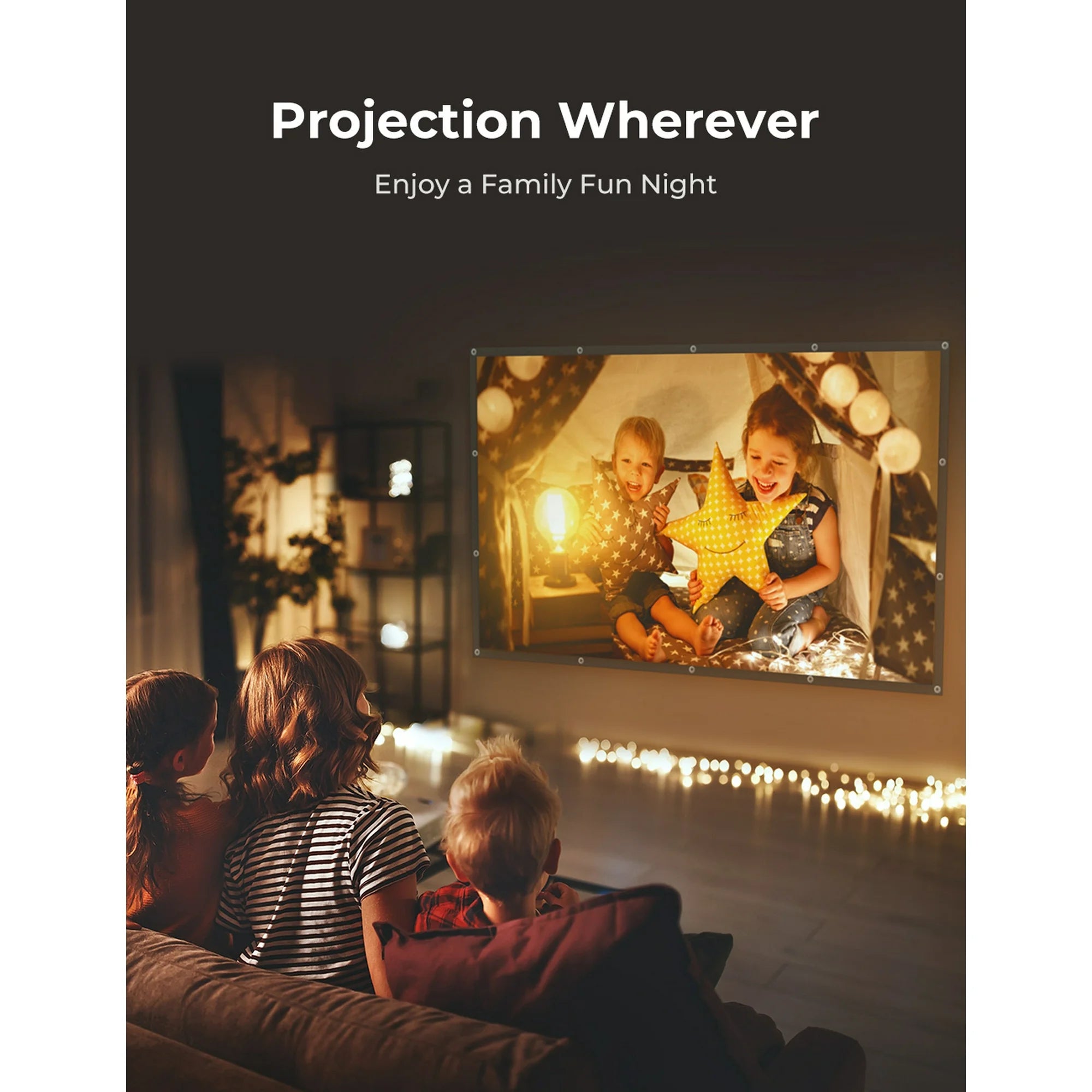 VANKYO Projector Screen 120