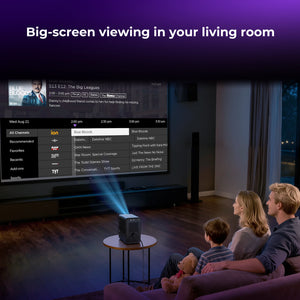 Whether it's a cozy movie night in the living room or an epic backyard cinematic event under the stars, the H500R's portable design and powerful features make it the ultimate entertainment companion. 