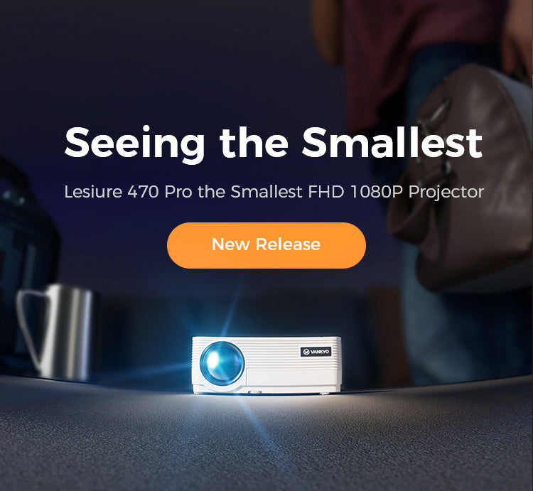 Lesiure 470 Pro the Smallest FHD 1080P Projector