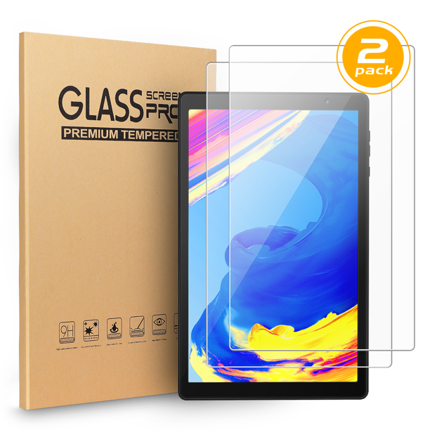 VANKYO Matrixpad S20 Tempered Screen Protector [2 Pack], [10"] Tablet Glass Screen Film Ultra HD Clear Anti Scratch 9H Hardness -Bubble Free