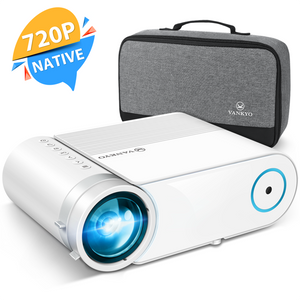 VANKYO Leisure 460 Mini Projector, Max 200" Projection Size, Full HD 1080P Supported Portable Projector, Compatible with iOS&Android Connection, HDMI, PS4, VGA, USB for Home & Outdoor Activities