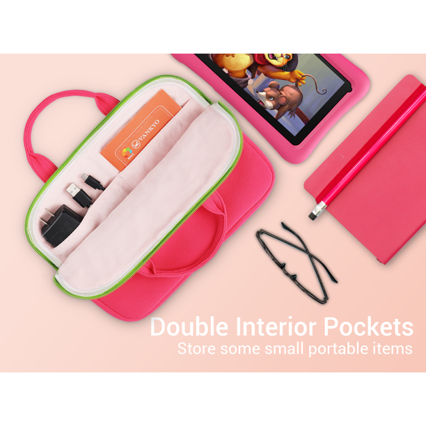 Vankyo MatrixPad Z1 Kids 7 inch Tablet Bag Case, (Pink) - VANKYO