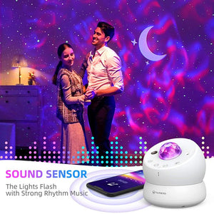 VANKYO Star Projector Light, Galaxy Smart Night Light Projector with APP & Voice Control, for Party, Baby Kids Bedroom