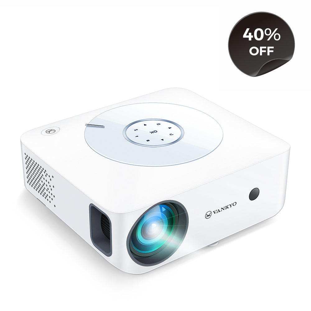 VANKYO LEISURE 530W Native 1080P Full HD Video Projector 5G WiFi iOS &  Android