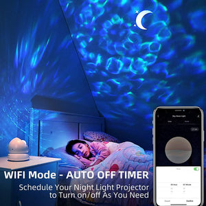VANKYO Star Projector Light, Galaxy Smart Night Light Projector with APP & Voice Control, for Party, Baby Kids Bedroom