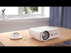 VANKYO Leisure 430 Mini Projector for Movie, Outdoor Entertainment, Native 480P