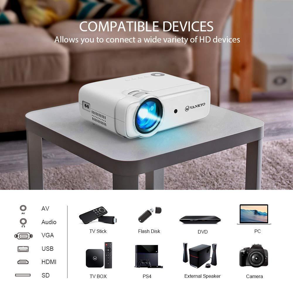 VANKYO Leisure 430, 3800 Lux Video Mini Movie Projector - VANKYO