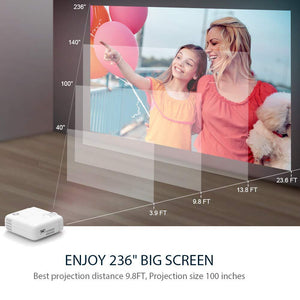 VANKYO Leisure 430, 3800 Lux Video Mini Movie Projector - VANKYO