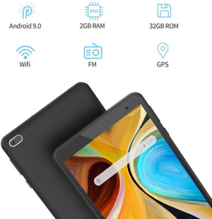Vankyo MatrixPad S7 7 inch Tablet, Android 9.0 Pie, 2GB RAM, 32GB Storage, 5MP Rear Camera, Quad-Core, IPS HD Display Tablet VANKYO 