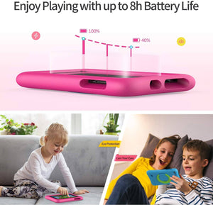 VANKYO MatrixPad Z1 Kids Tablet, 7 inch, 32GB ROM, IPS HD Display, Android Tablet, Pink Tablet VANKYO 
